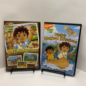 (DVD bundle Nickelodeon) Go, Diego, Go-Safari Rescue and Diego's Magical Mission